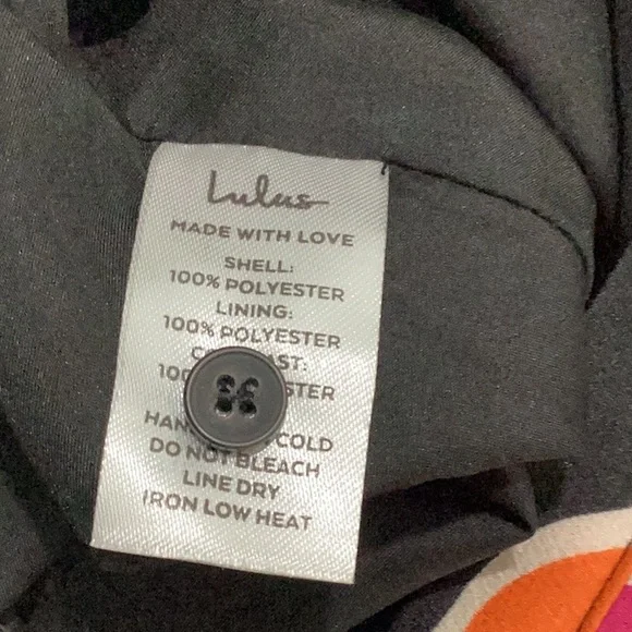 Lulu’s NWT Floral Fringe MIDI Wrap Skirt Memorable Vibes Size Small - Picture 11 of 11